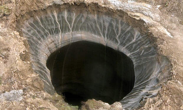 Воронка на Ямале