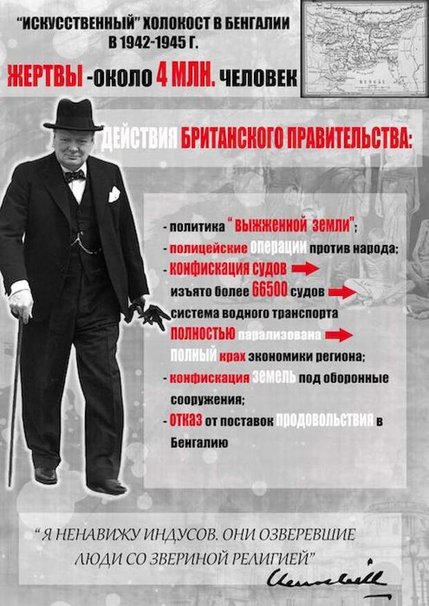 Британская политика как основная причина голода в Бенгалии в 1942-1945 годах Британская политика как основная причина голода в Бенгалии в 1942-1945 годах