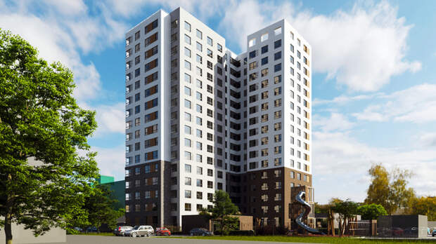 16-этажный ЖК со "спортзалом" на крыше начали строить в прибрежной части Барнаула