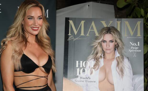 paige spiranac maxim 100 party