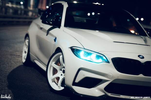 BMW M2 CS кофигурация дисков Rays 57DR