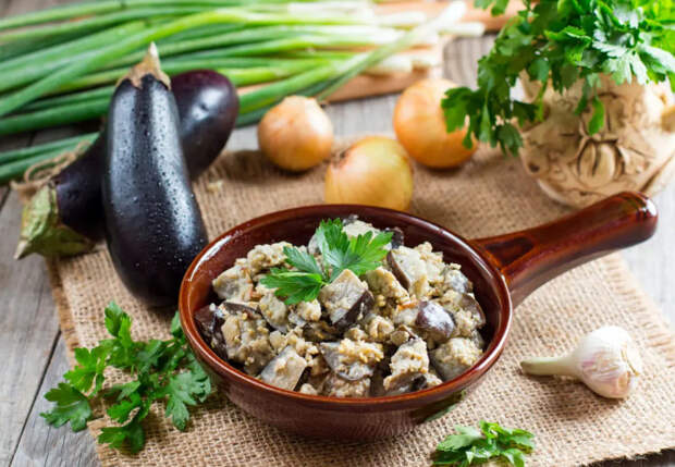 Салат из баклажанов со вкусом грибов - неописуемая вкуснятина