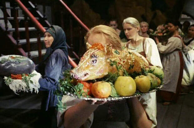 Кадр из фильма «Сказ про то, как царь Петр арапа женил», 1976 г.
