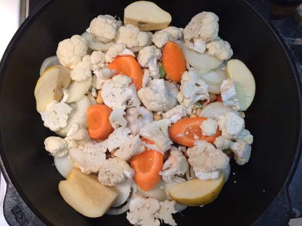 Рецепт тушенных овощей с мясом для ленивых Рецепт тушенных овощей с мясом для ленивых димляма, домашняя еда, казан, повар на час