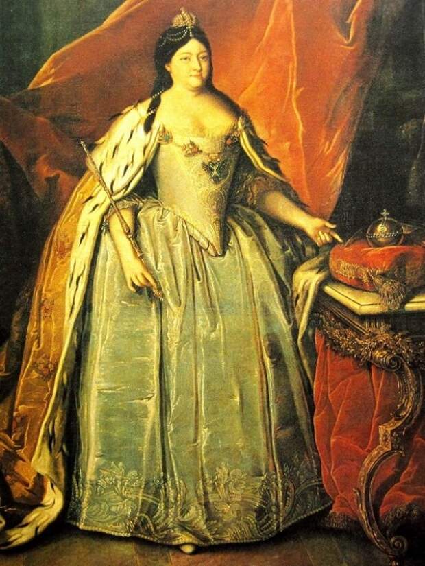 Генрих Бухгольц (1735-1781. Портрет императрицы Анны Иоанновны