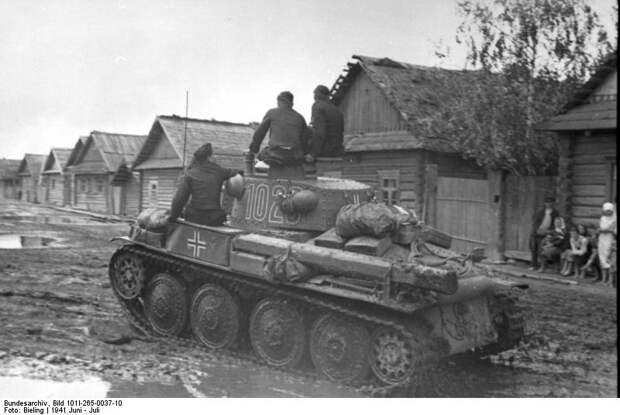 Russland, Panzer 38t Russland, Panzer 38t