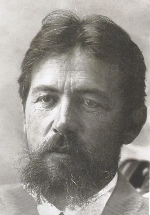 Последнее фото А.П Чехова, 1904 год