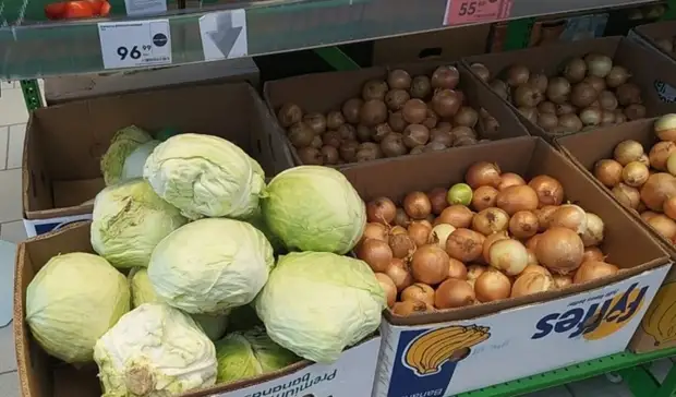 Капуста и лук подешевели в Волгограде