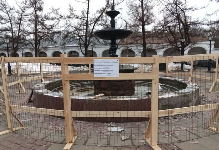 Чиновники рассказали, когда заработает любимый фонтан костромичей