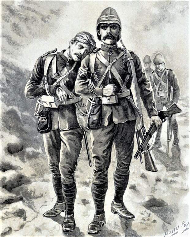 Возвращение из боя.