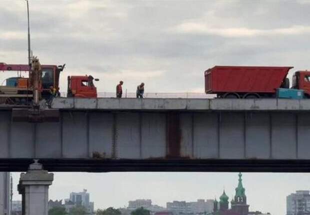 Первый этап ремонта Тургеневского моста в Краснодаре завершили на 95 процентов