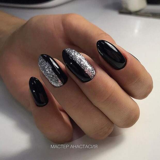 Блестящий маникюр — 28 роскошных идей для чудесного настроения