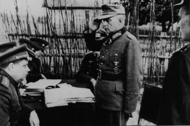 Генерал Фридрих Гольвитцер в плену