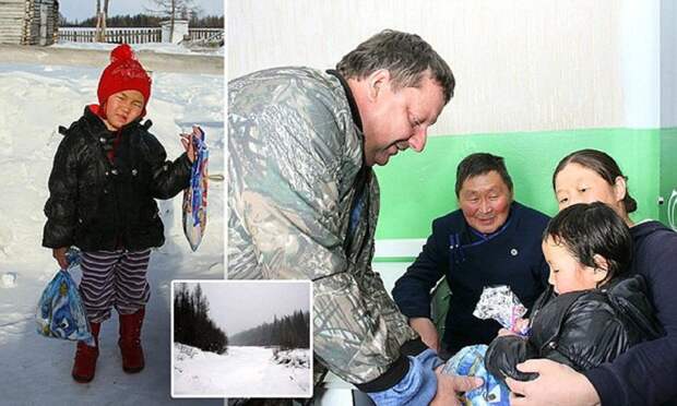 4-летняя девочка привела помощь к родным через зимнюю тайгу! дети, невероятно, поход, тайга