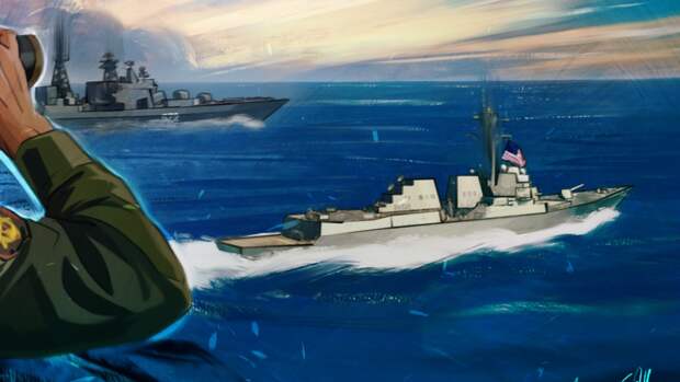 Пользователи Сети предупредили о последствиях провокаций ВМС США в Черном море
