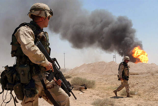Американцы на юге Ирака, 2003 год
