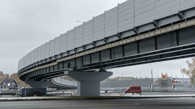 Транспортная развязка в Барнауле, октябрь 2025 года / Фото: amic.ru