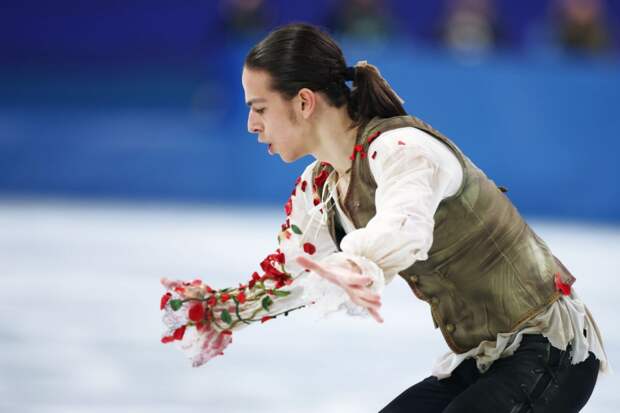 Пётр Гуменник занял 12-е место в короткой программе на Олимпиаде-2026