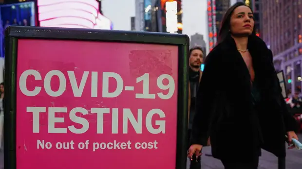 Байден заявил о будущем ускорении распространения «омикрона» в США