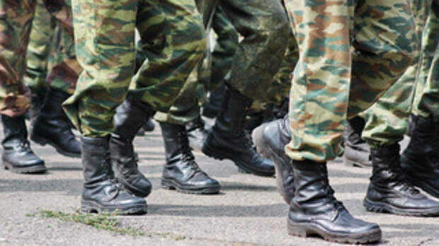 Армия, строевая подготовка / Фото: amic.ru