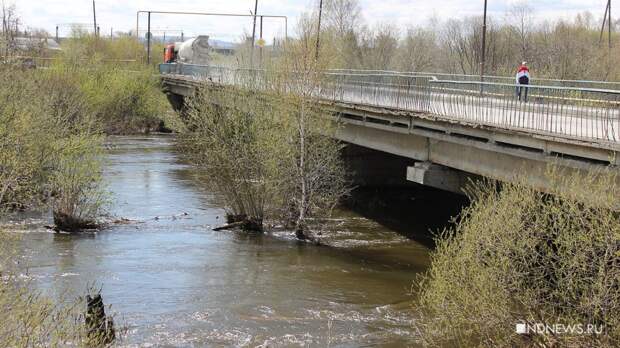 Уровень воды в Чусовой в районе Билимбая снизился