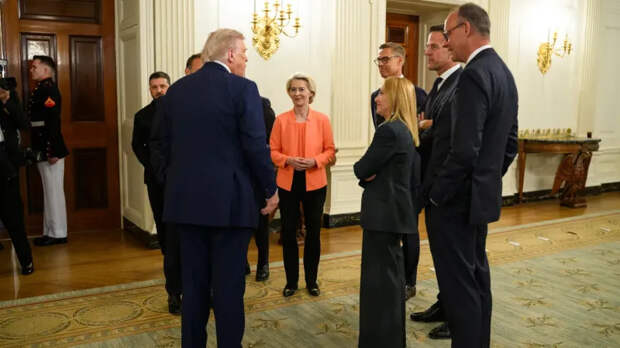 «Признаем свою вину»: ЕС готов к любому наказанию от Трампа, лишь бы США не вышли из НАТО