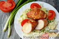 Фото к рецепту: Куриные рулетики