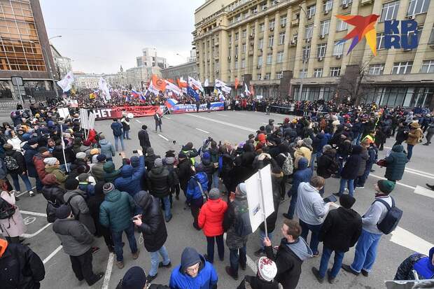 Марш памяти Бориса Немцова в Москве. Фото: Иван МАКЕЕВ