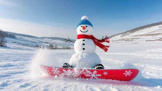 ´КАК МЫ СНЕГОВИКА ИЗ БЕДЫ ВЫРУЧАЛИ´.