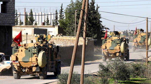 Колонна бронетехники и беспилотники: что известно об атаке на турецкий конвой в Сирии