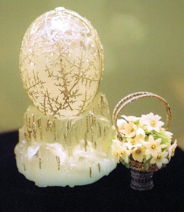 "Зимнее яйцо" Фаберже: знаменитое творение женщины-ювелира