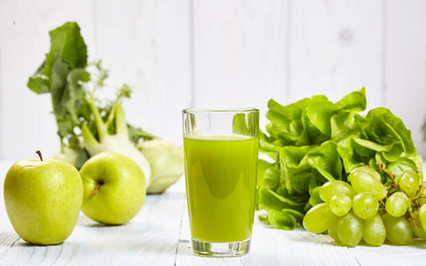 Свежие соки из овощей и фруктов