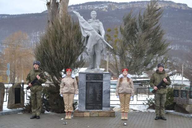 В Майкопском районе стартовала республиканская военно-патриотическая акция «Вахта памяти»