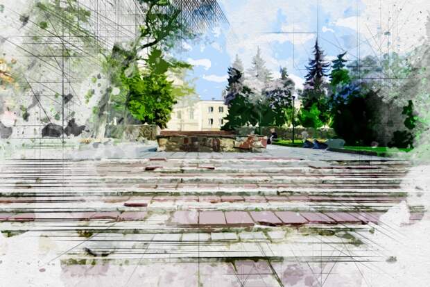 Благоустройство сквера Маяковского разрешили только под присмотром археологов