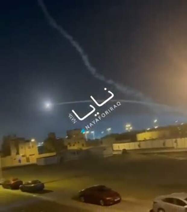 В Бахрейне сняли на видео возможный выход из строя ракеты Patriot