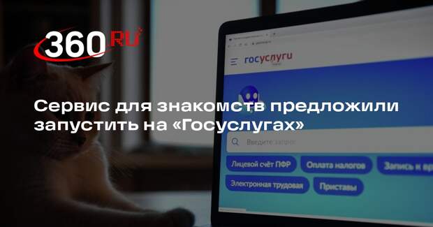 Рыбальченко предложил создать сервис знакомств на «Госуслугах»