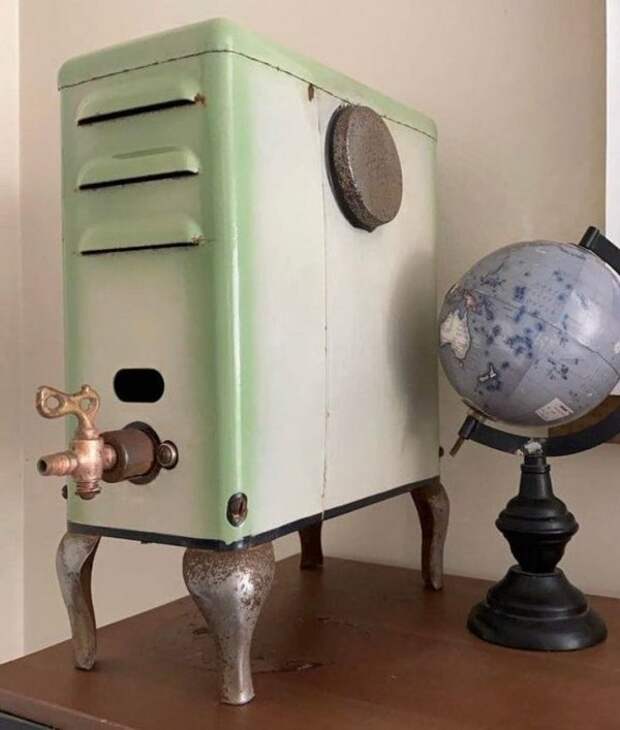 Газовый обогреватель 50-х годов