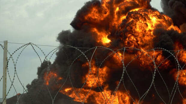 В Одессе произошли многочисленные взрывы и пожары