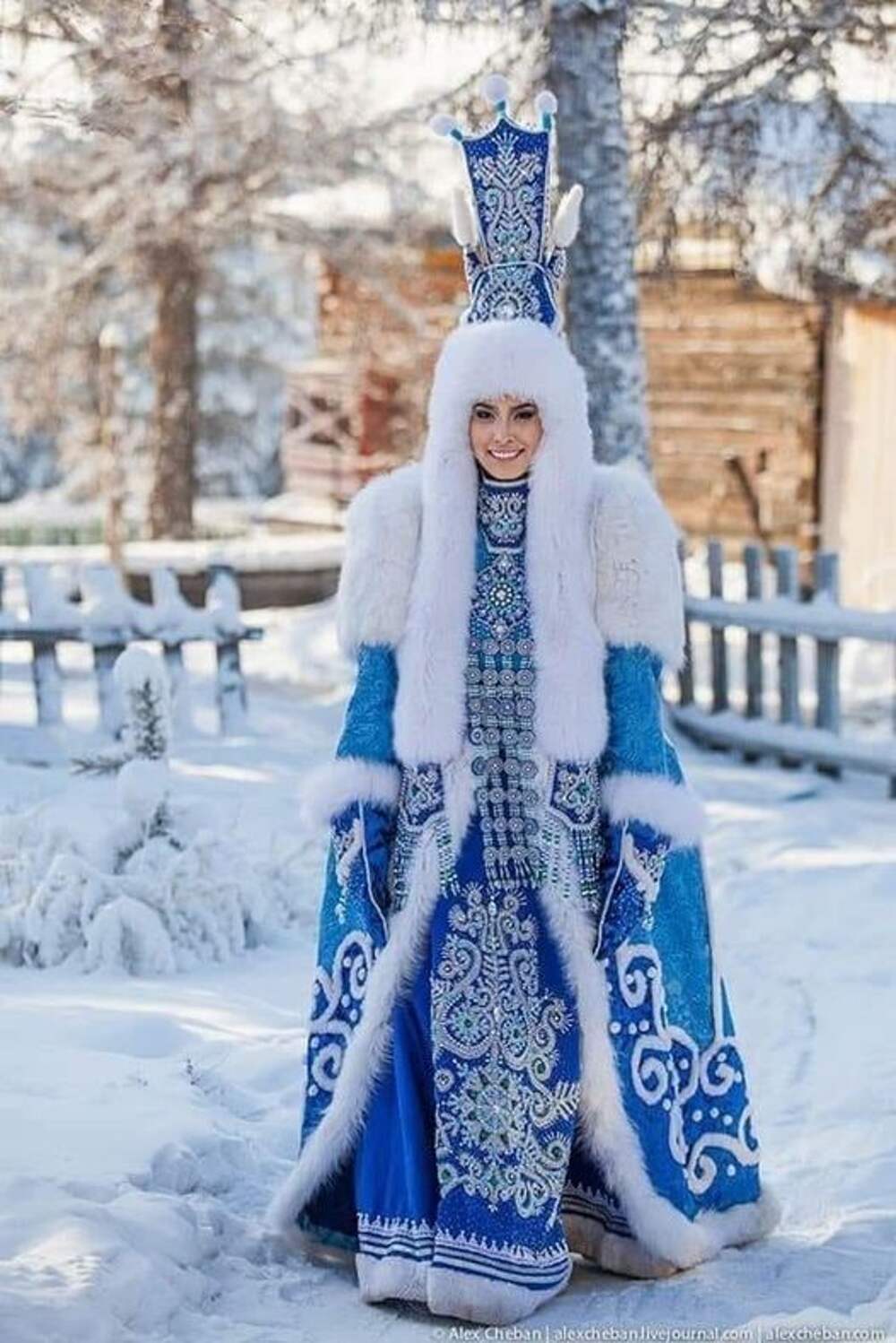 Костюм русская зима