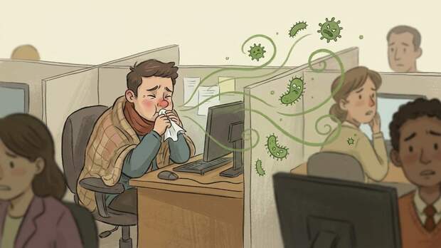 Юрист объяснил, можно ли привлечь коллегу к ответственности за заражение в офисе