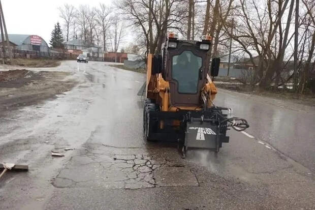 Власти Ясногорска обещают привести дороги в порядок до конца апреля