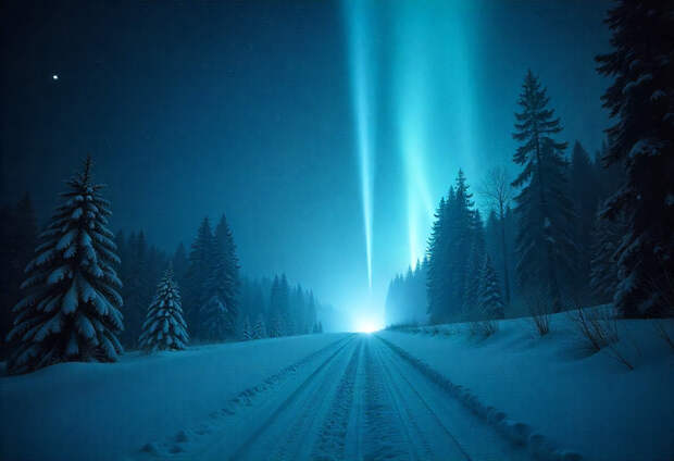 Жителей Подмосковья предупредили о появлении в небе гигантских световых столбов