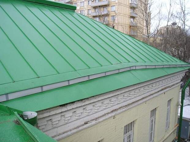 Ремонт фальцевой кровли