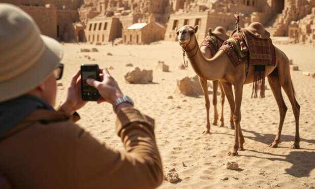 Туристов в Египте обманывают с помощью схемы с верблюдами