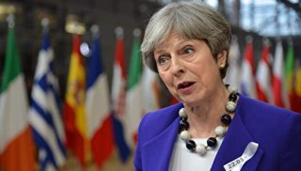 Премьер-министр Великобритании Тереза Мэй на саммите ЕС в Брюсселе