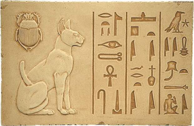 Священная кошка Древнего Египта.