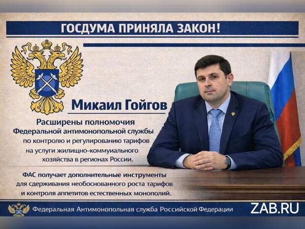 ФАС получила новый рычаг. Для Забайкалья это может изменить всю систему тарифов