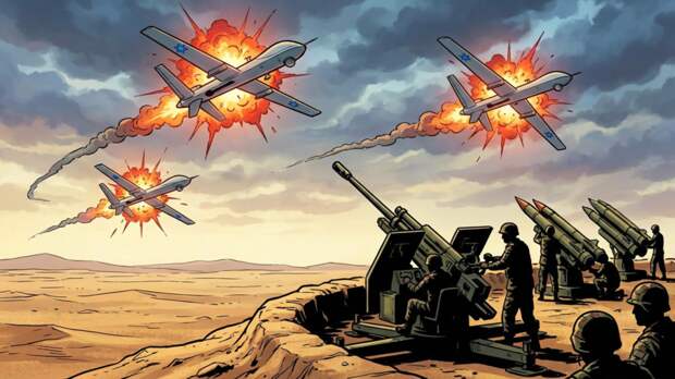 Mehr: иранские силы ПВО сбили три израильских беспилотника