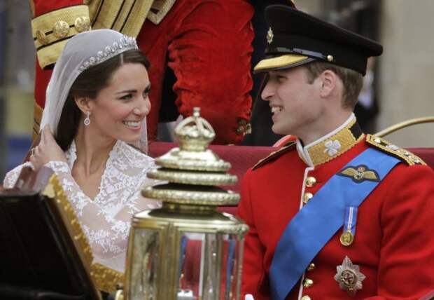 Кейт Миддлтон и принц Уильям. / Фото: www.newsday.com