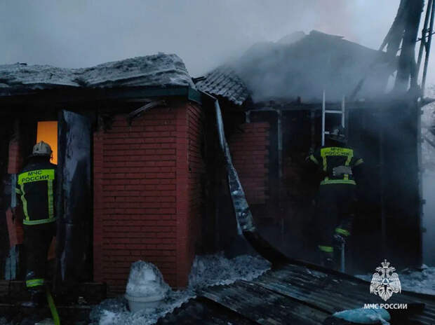 В Тульской области 6 февраля спасатели потушили пять пожаров